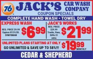 jack car wash coupon