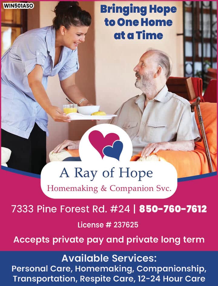 A Ray of Hope Homemaking And Companion Services, LLC